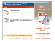 deskDOC DWG to PDF Professional 2011 screenshot